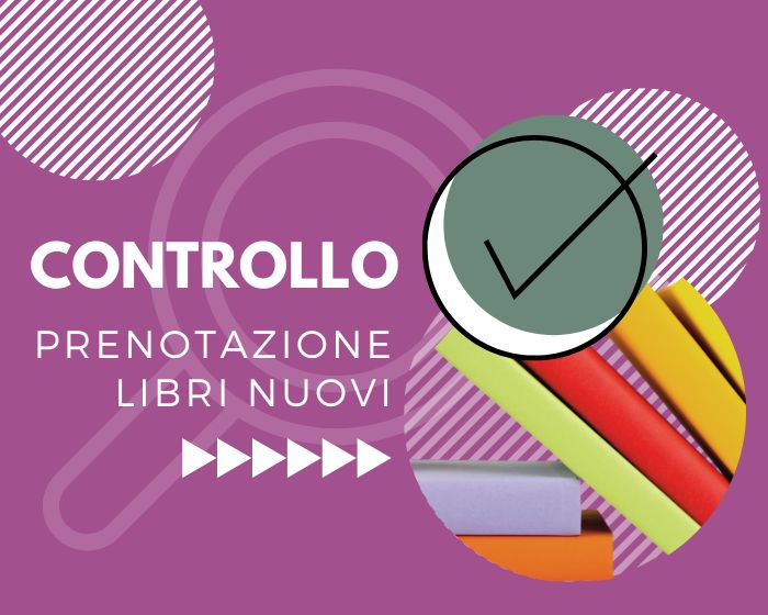 controllo prenotazione libri nuovi