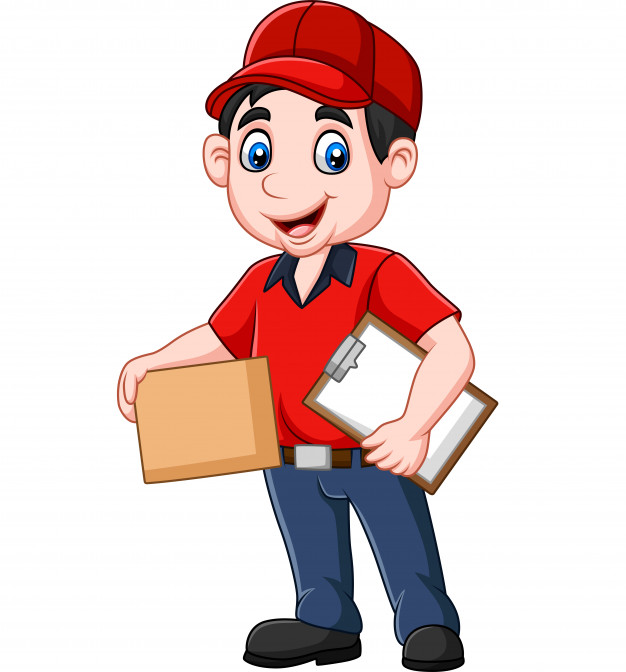 cartoon delivery courier 29190 4414